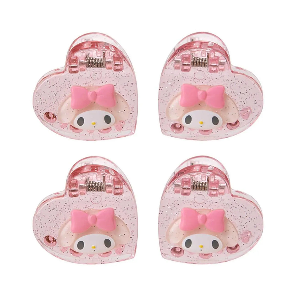 Sanrio Mini Hair Clip Set My Melody Metallic