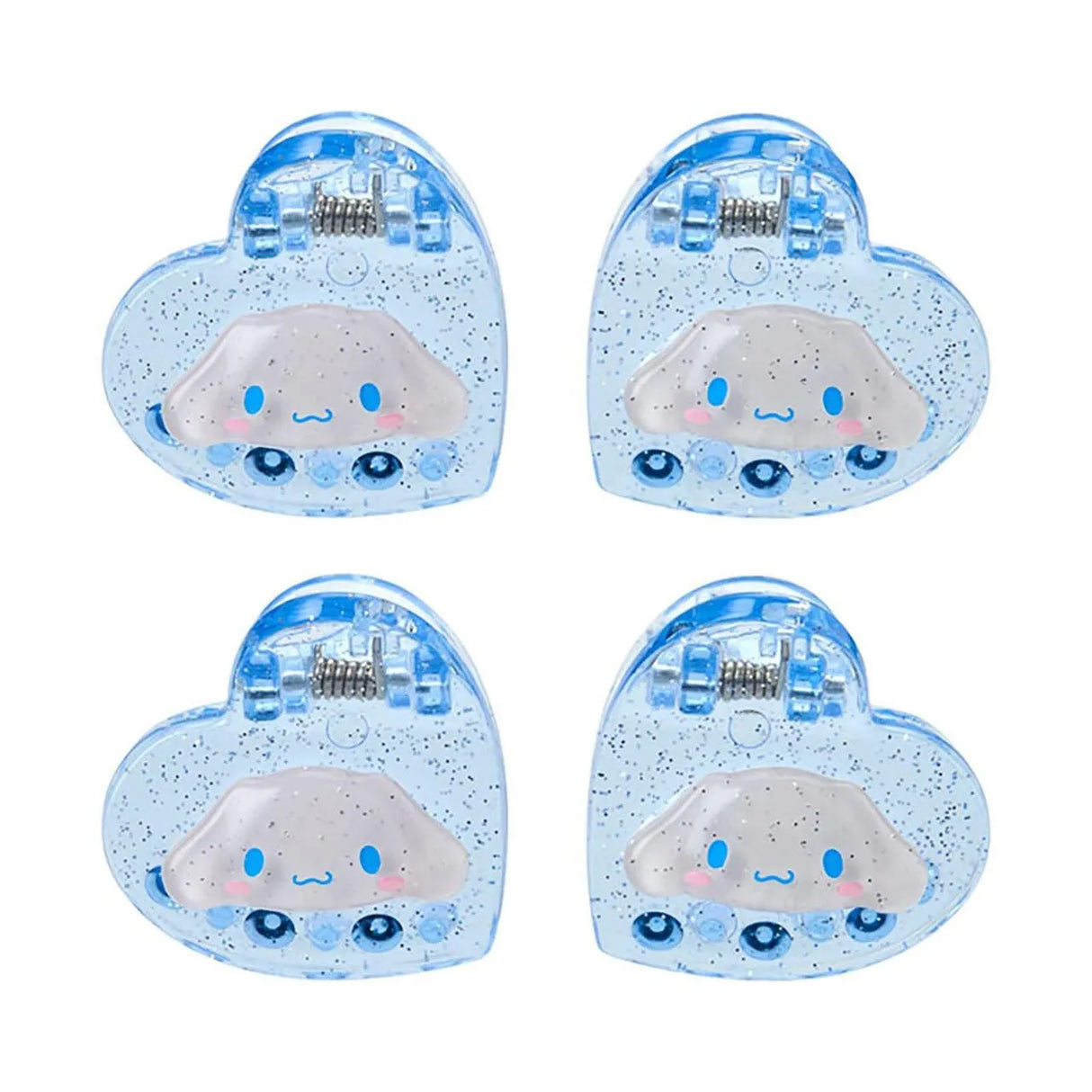 Sanrio Mini Hair Clip Set Cinnamoroll Metallic