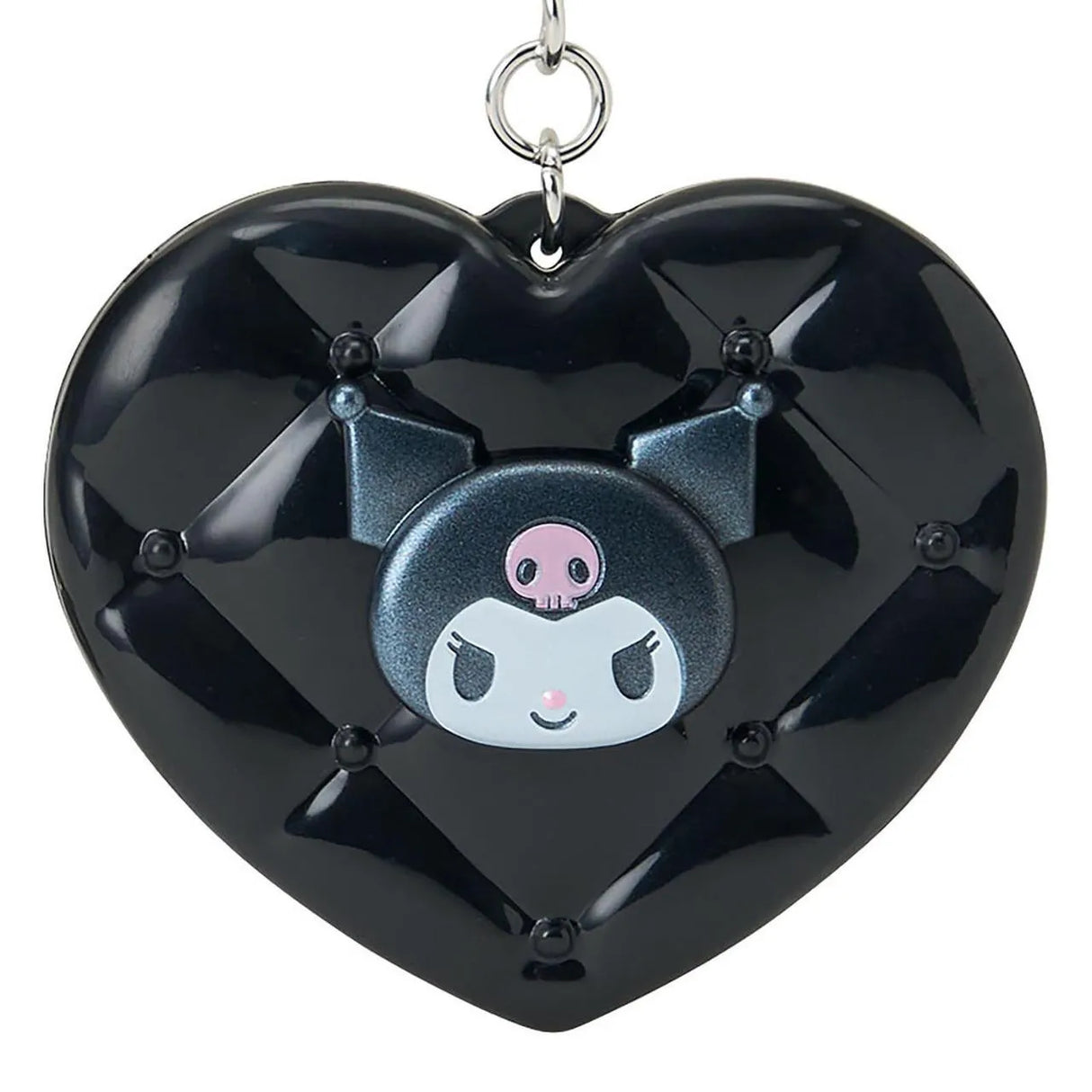 Sanrio Mirror Mascot Keychain Kuromi Metallic