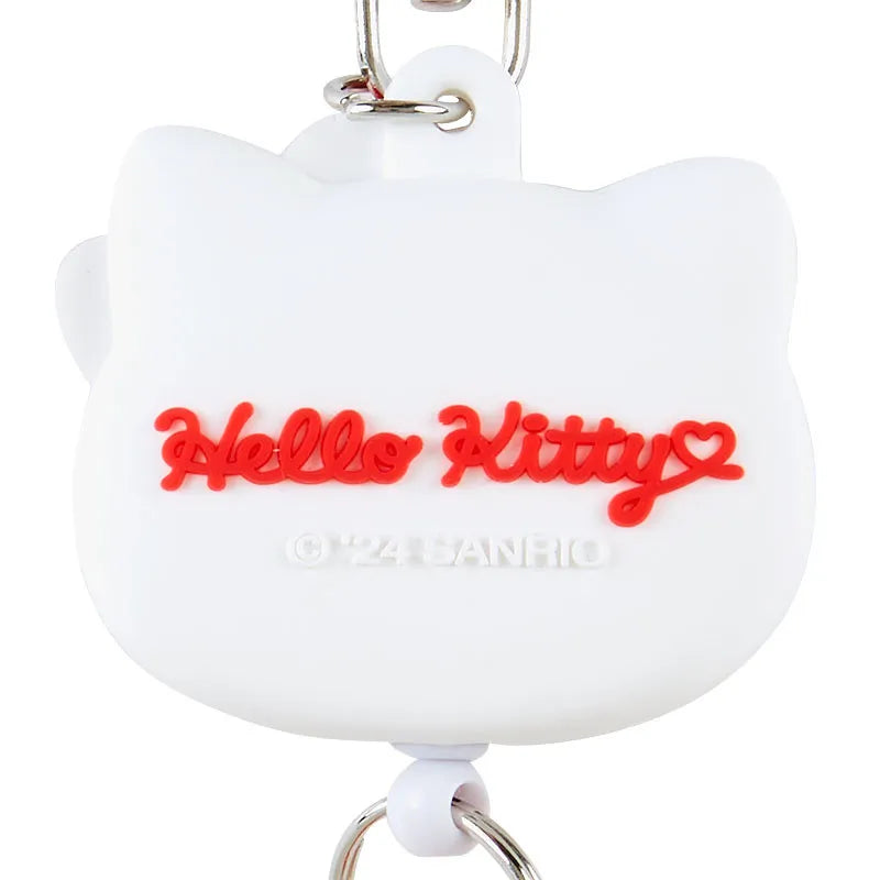 Sanrio Face Shaped Reel Keychain Hello Kitty