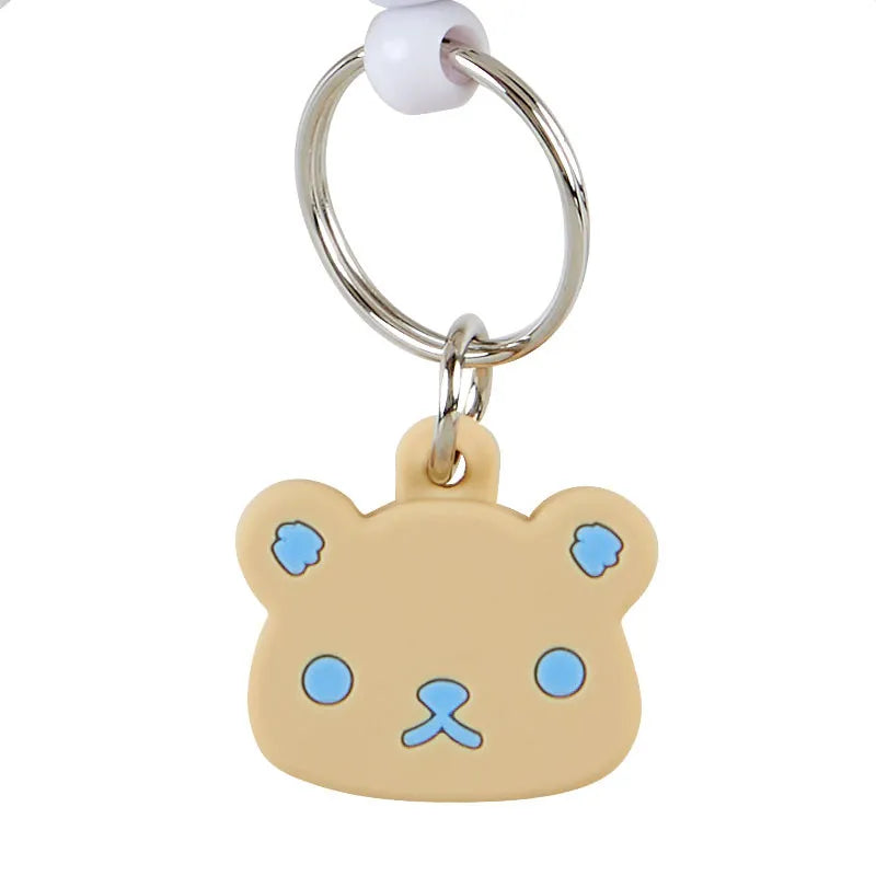 Sanrio Face Shaped Reel Keychain Cinnamoroll