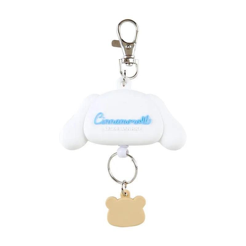 Sanrio Face Shaped Reel Keychain Cinnamoroll