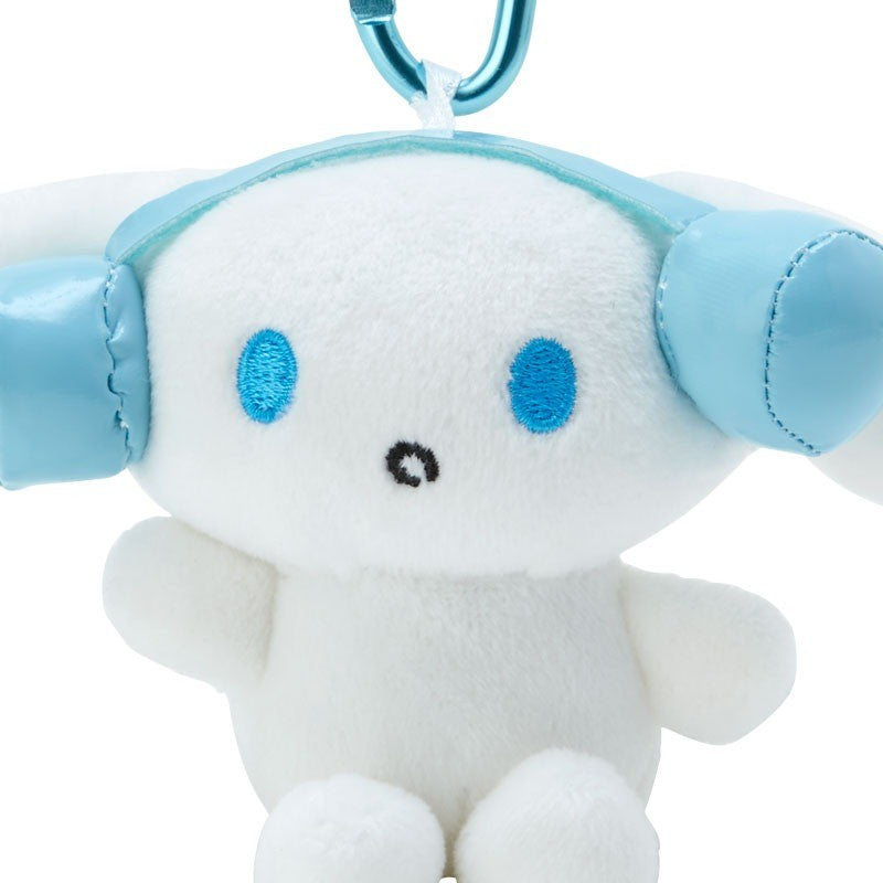 Sanrio Mini Mascot Holder Cinnamoroll with Headphones