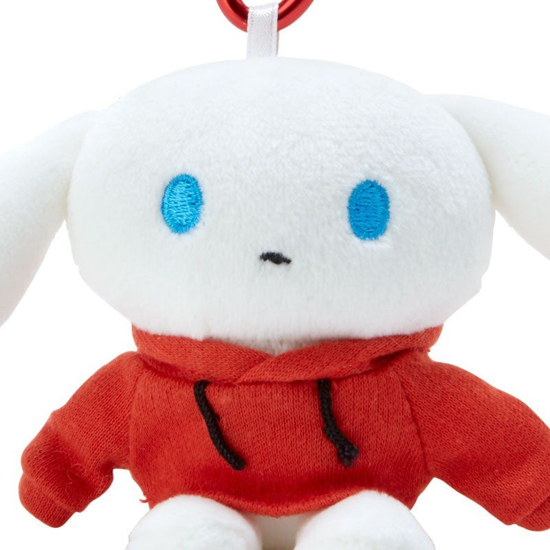 Sanrio Mini Plush Keychain Cinnamoroll With Red Sweater