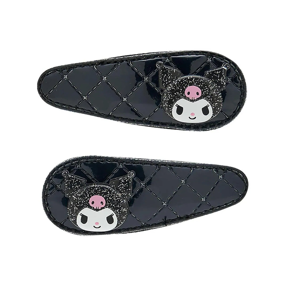 Sanrio Hair Pin Set Kuromi Metallic 2pcs