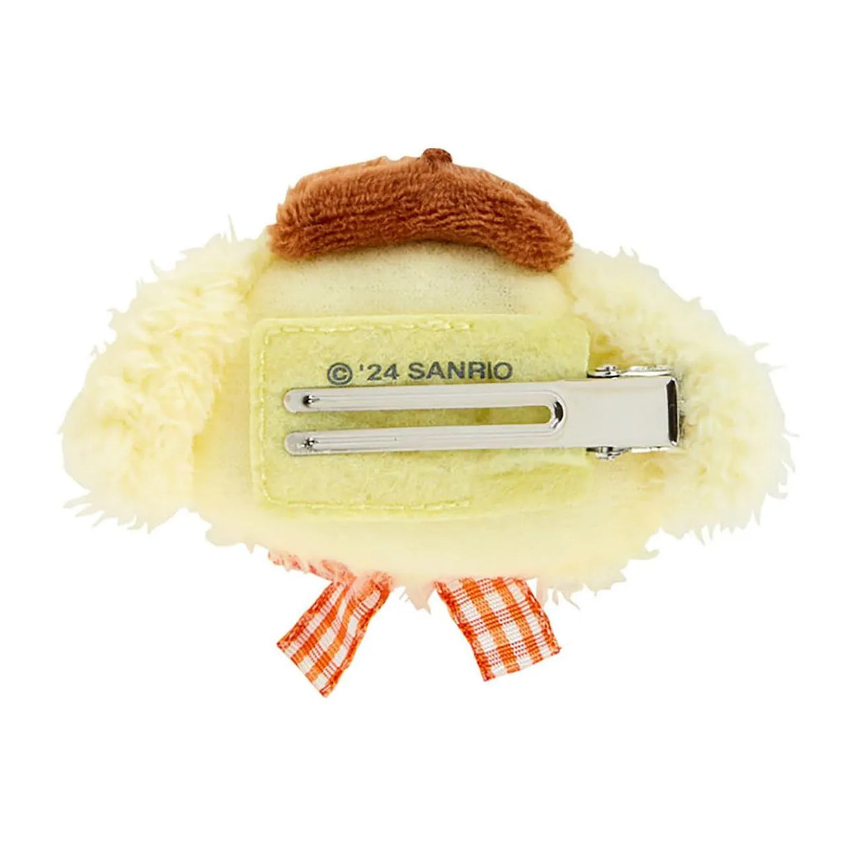 Sanrio Face Shaped Hair Clip PomPom Purin