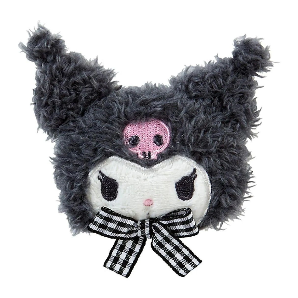Sanrio Face Shape Hair Clip Pin Kuromi