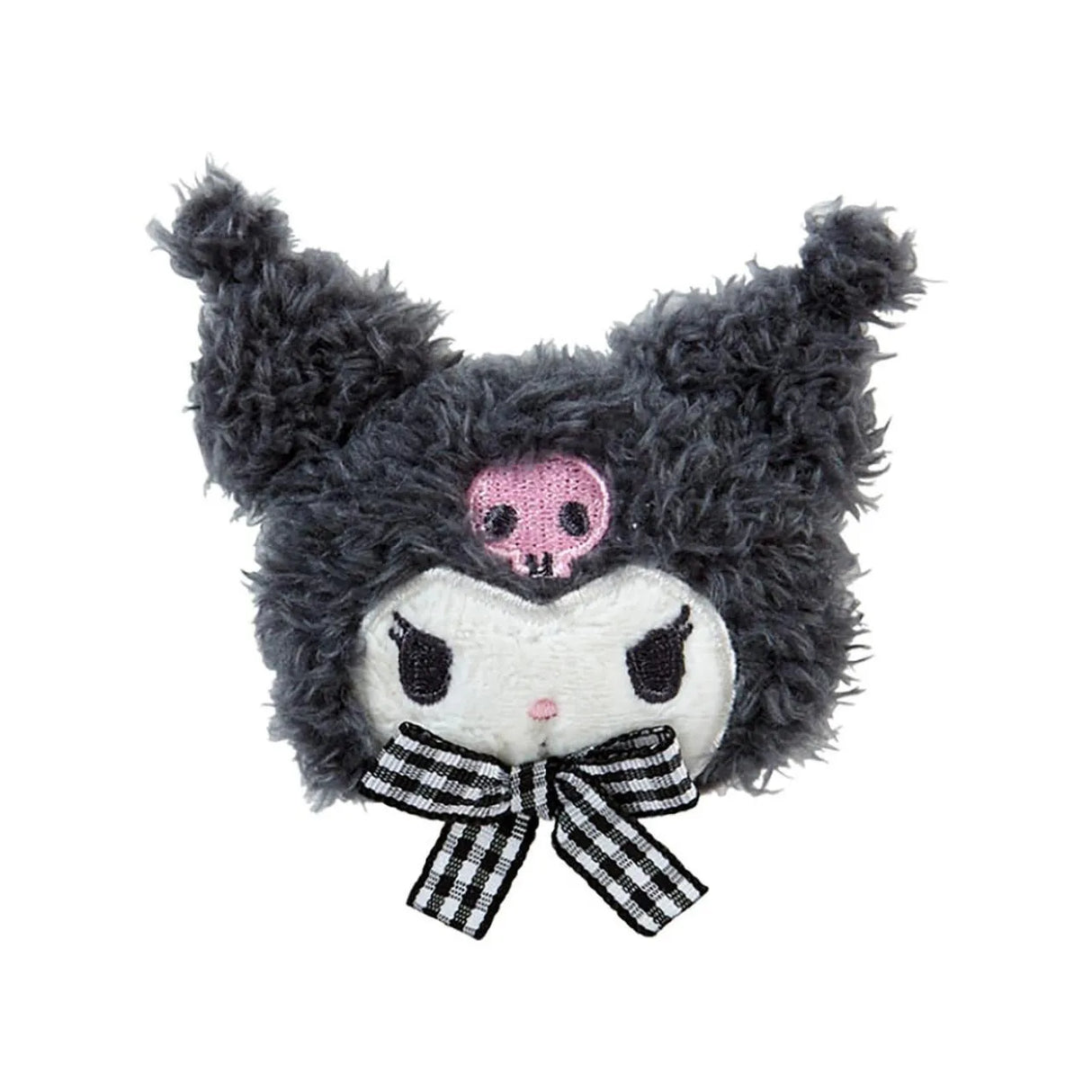Sanrio Face Shape Hair Clip Pin Kuromi