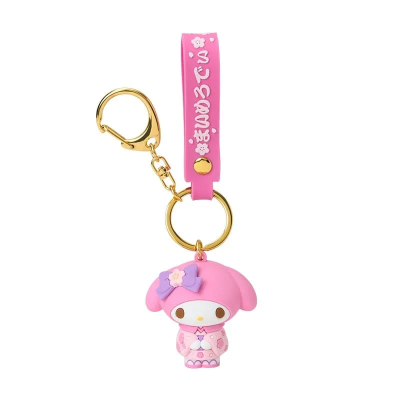 Sanrio 3D Keychain My Melody Kimono