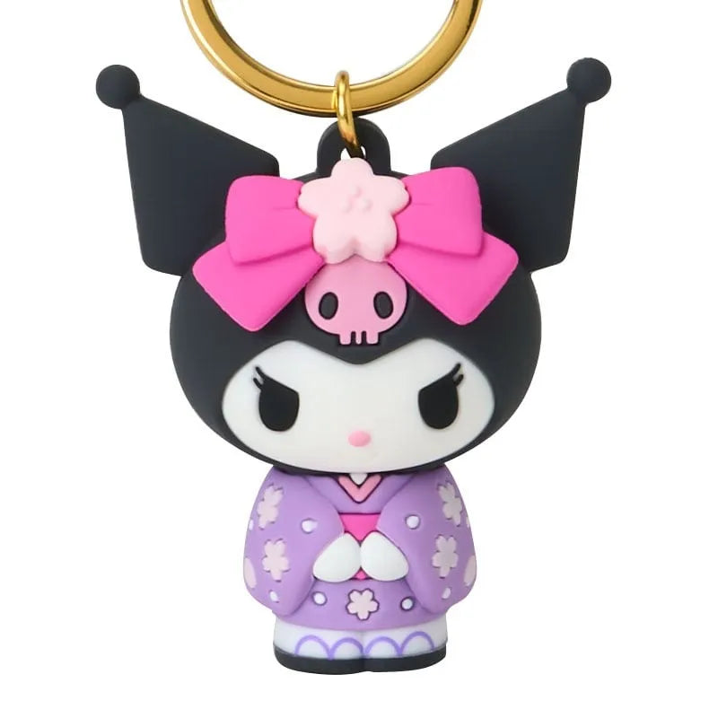 Sanrio 3D Keychain Kuromi Kimono