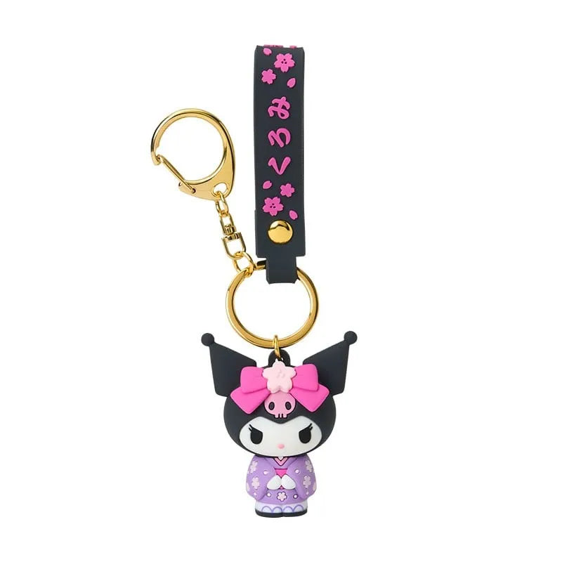 Sanrio 3D Keychain Kuromi Kimono