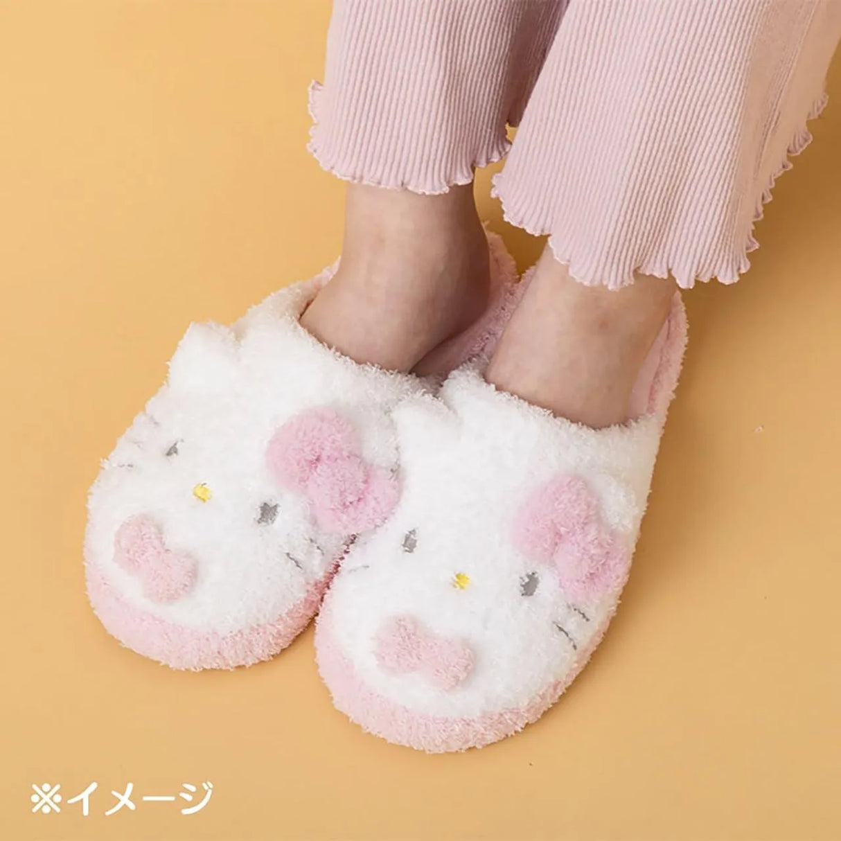 Sanrio Face-Shaped Slippers Hello Kitty 25cm