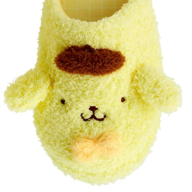 Sanrio Face-Shaped Slippers PomPom Purin 25cm