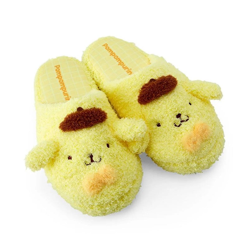 Sanrio Face-Shaped Slippers PomPom Purin 25cm