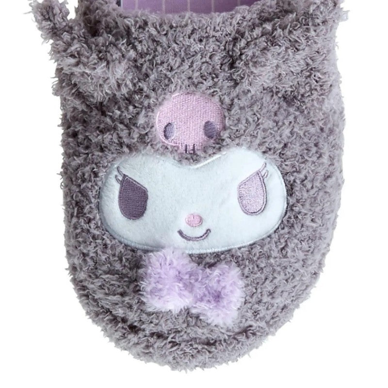Sanrio Face-Shaped Slippers Kuromi 25cm