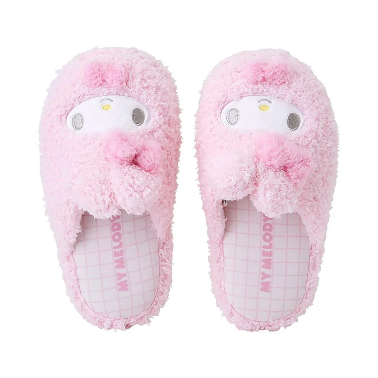 Sanrio Kids Face Slippers My Melody Warm Room 18cm