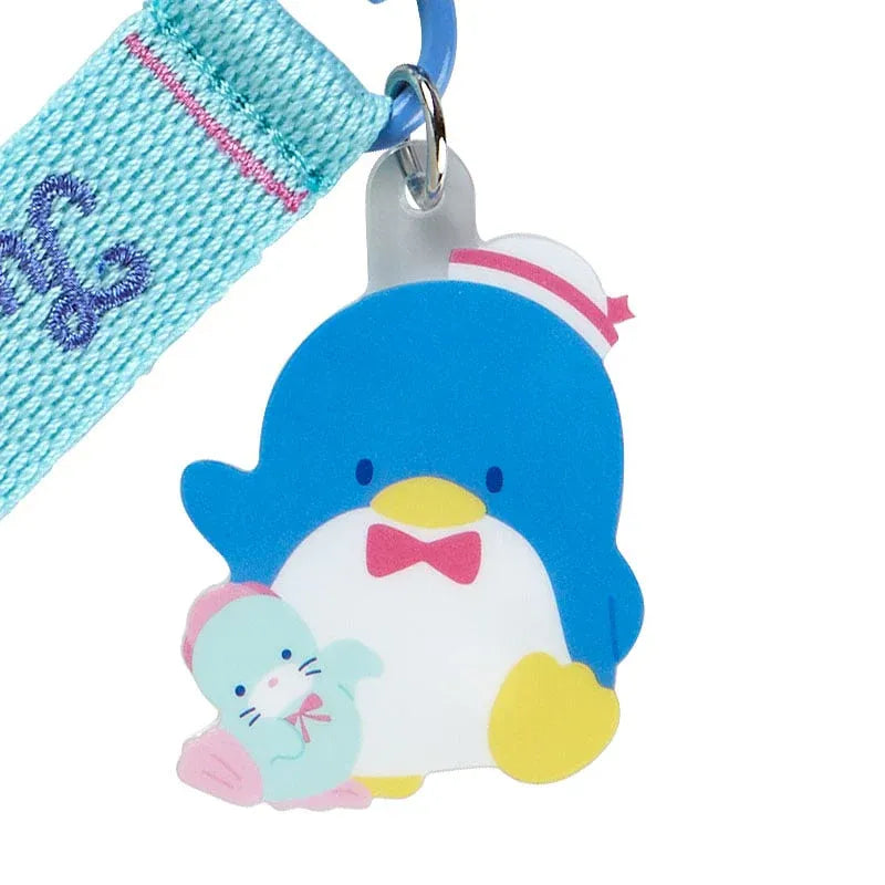 Sanrio Embroidered Keychain Tuxedo Sam