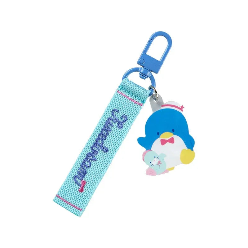 Sanrio Embroidered Keychain Tuxedo Sam