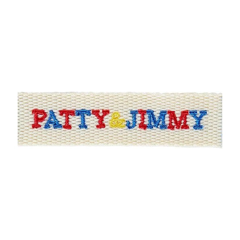 Sanrio Logo Embroidered Tag Key Holder Patty & Jimmy Character Award 2024