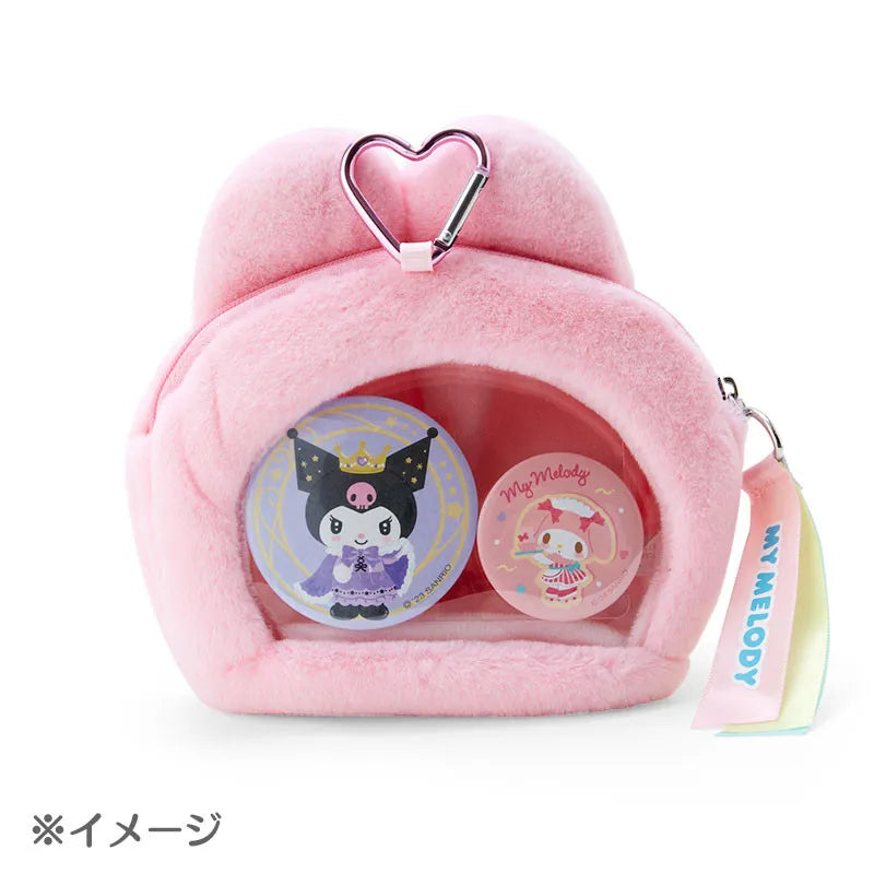 Sanrio Face-shaped Pouch with Window My Melody Character Award 2024