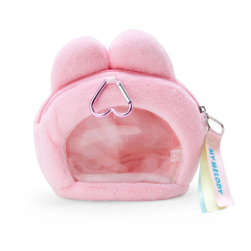 Sanrio Face-shaped Pouch with Window My Melody Character Award 2024