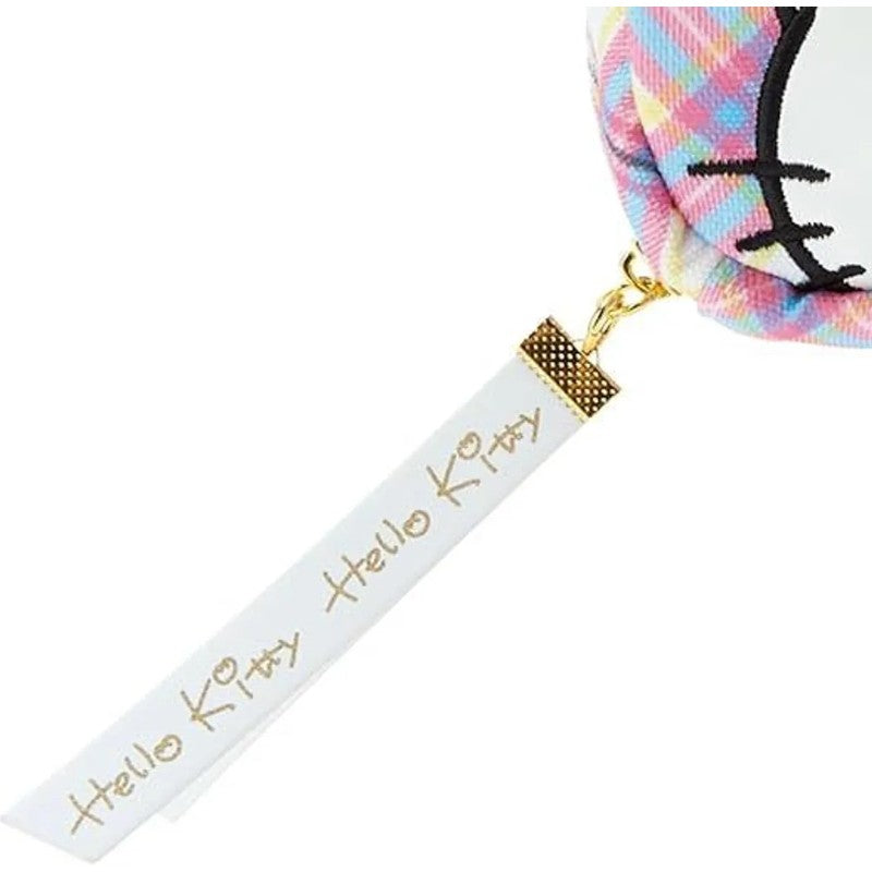 Sanrio Pouch Hello Kitty Tartan 50th Anniversary
