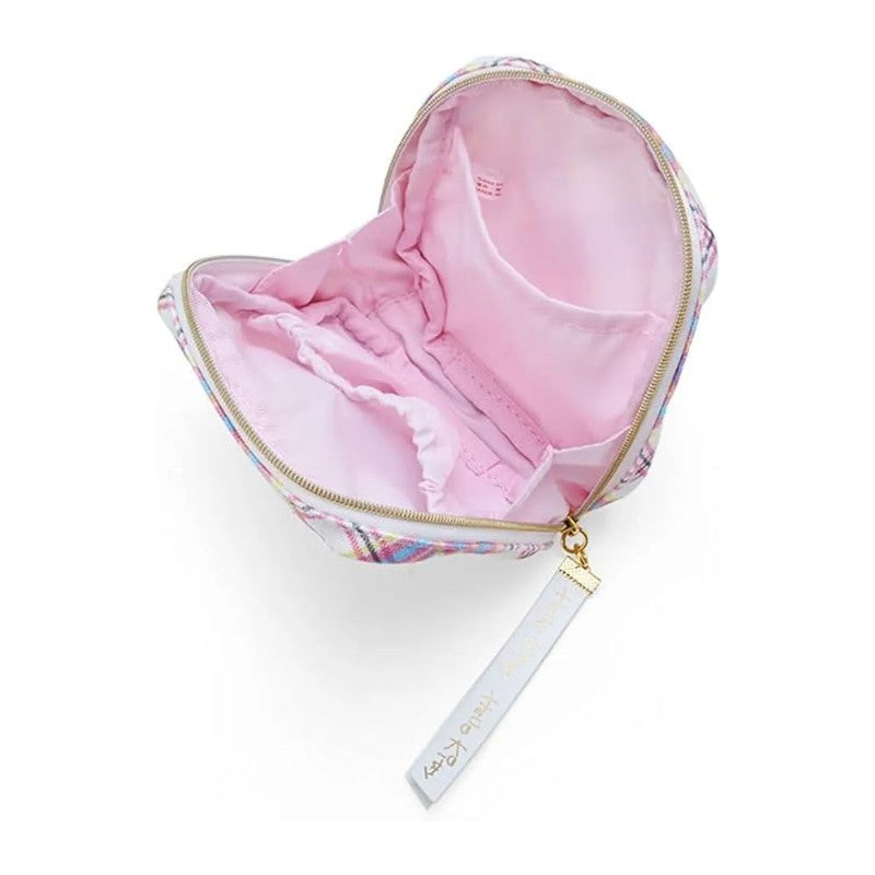 Sanrio Pouch Hello Kitty Tartan 50th Anniversary