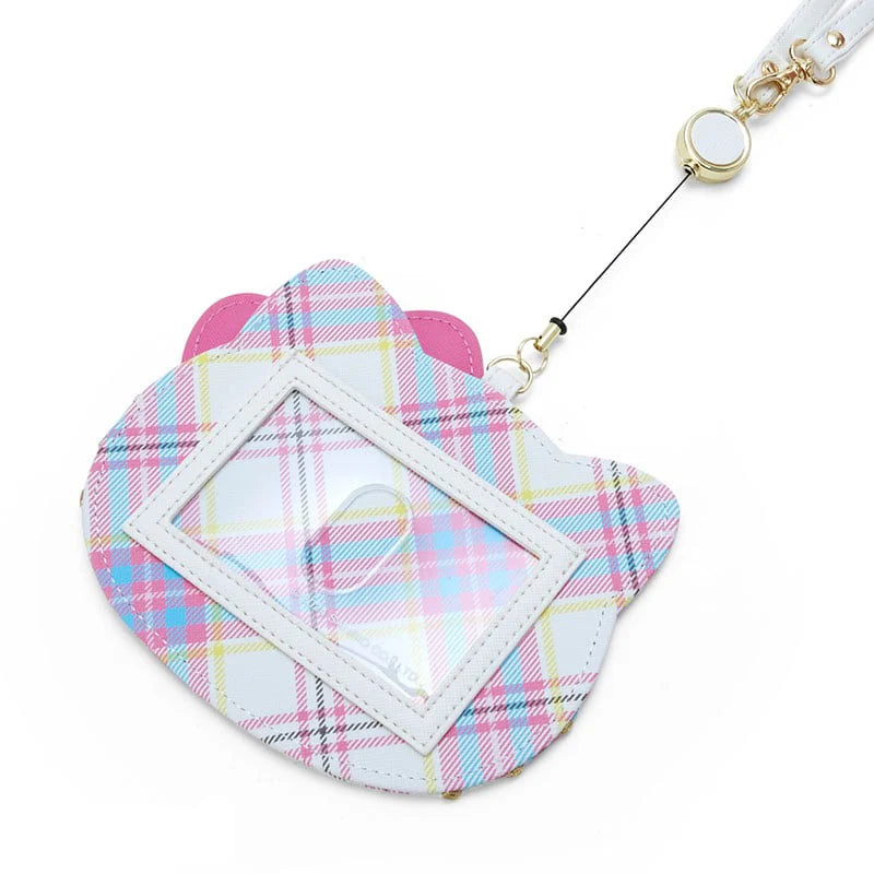 Sanrio Pass Case Hello Kitty Dress Tartan Series