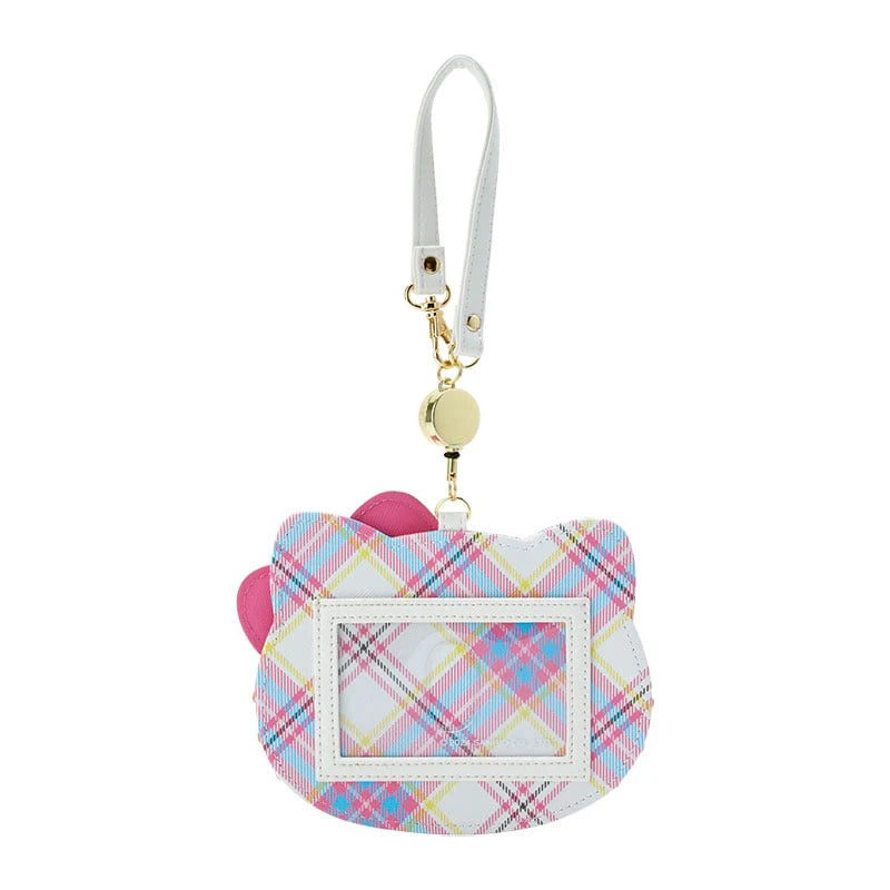 Sanrio Pass Case Hello Kitty Dress Tartan Series