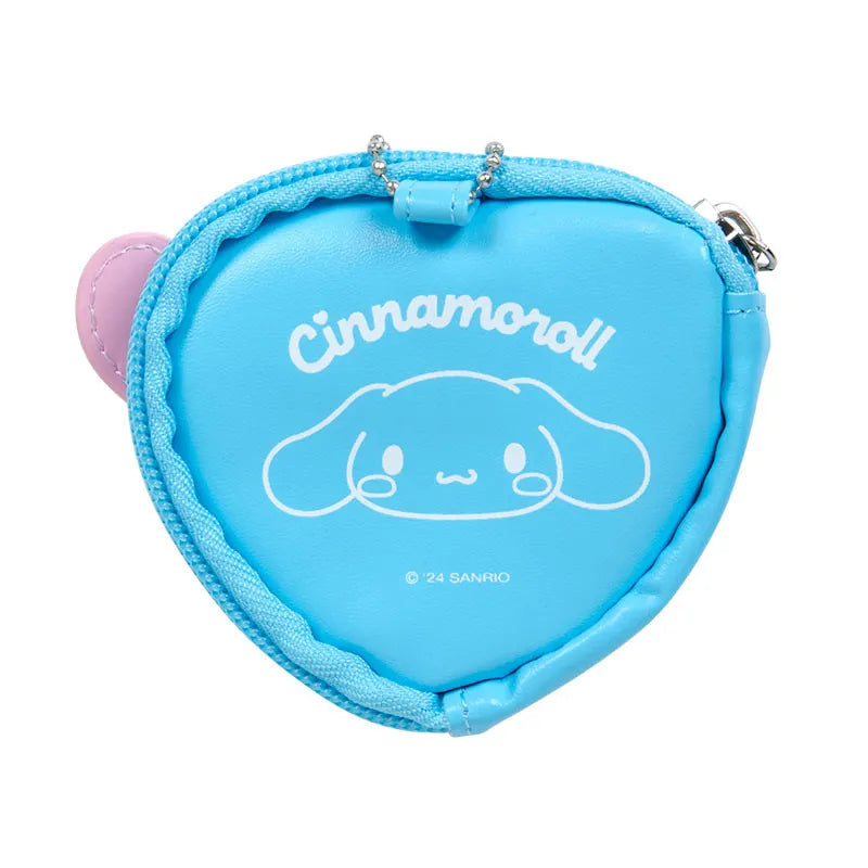 Sanrio Mini Pouch & Badge Cinnamoroll Colorful Heart