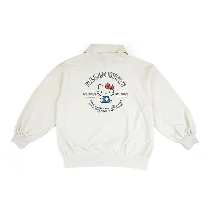 Sanrio Half Zip Sweatshirt Hello Kitty ( Size: 79-94cm )
