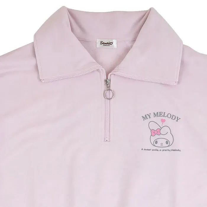 Sanrio Half Zip Sweatshirt My Melody