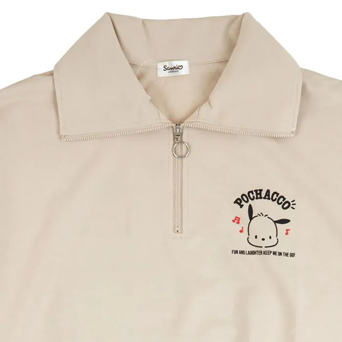 Sanrio Half Zip Sweatshirt Trainer Pochacco
