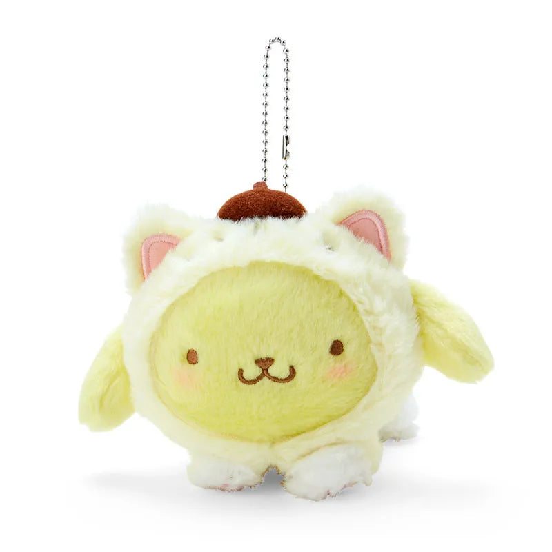 Sanrio Mascot Holder Pompompurin Love Cats