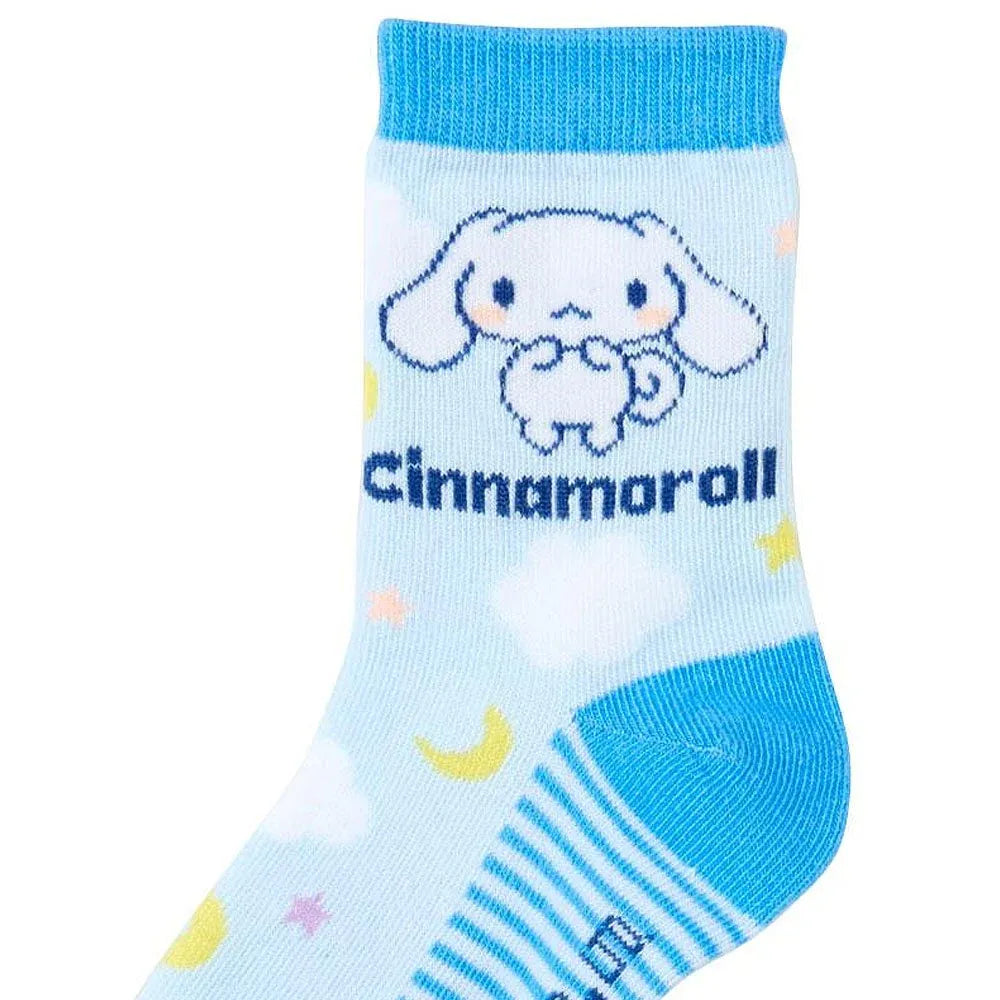 Sanrio Sneaker Socks Cinnamoroll 16-18cm 3 Pairs