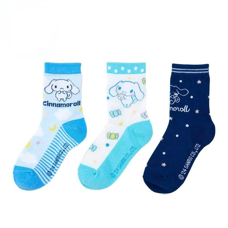 Sanrio Socks Set Cinnamonroll 19-21cm 3 Pairs