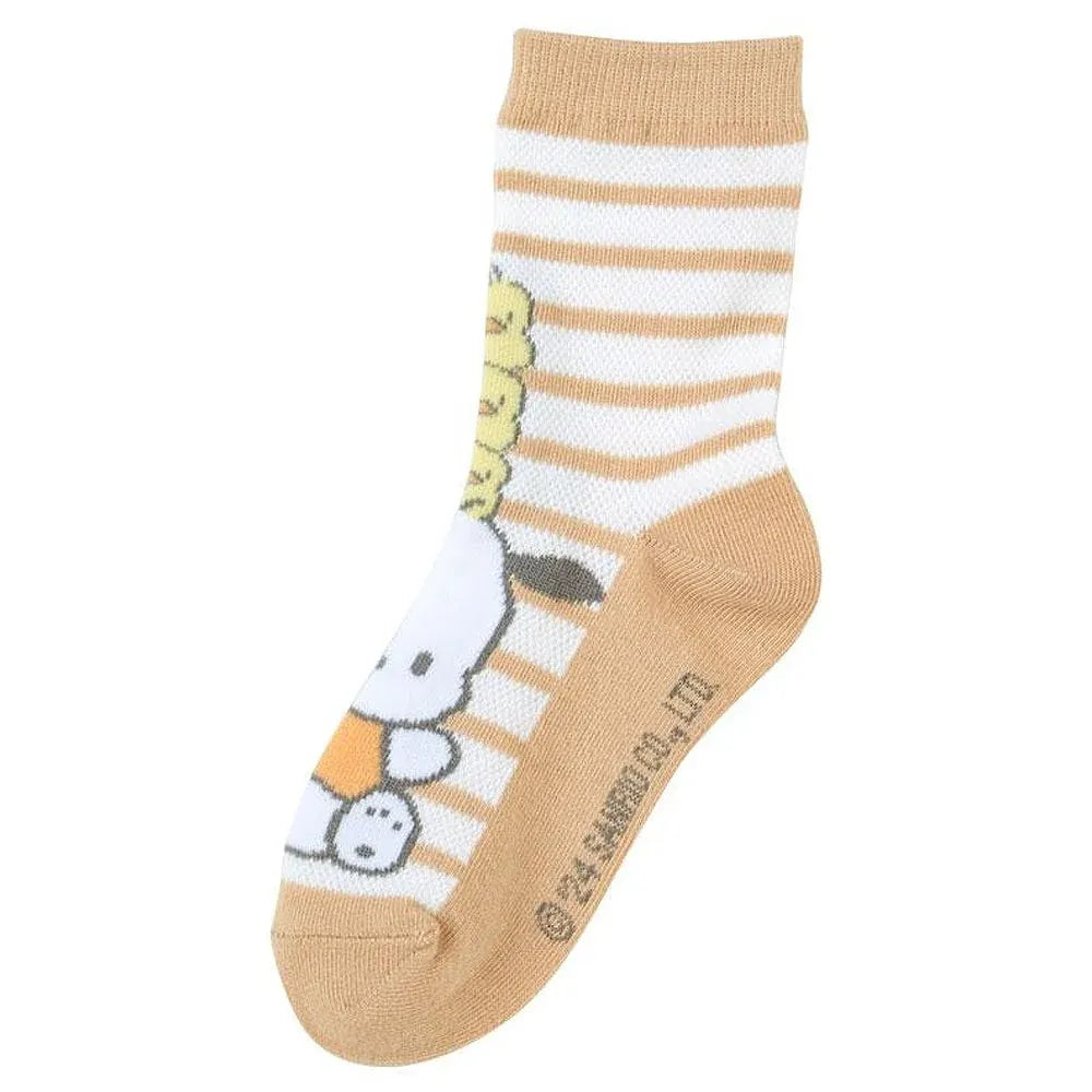 Sanrio Sneaker Socks Pochacco 13-15cm 3pairs