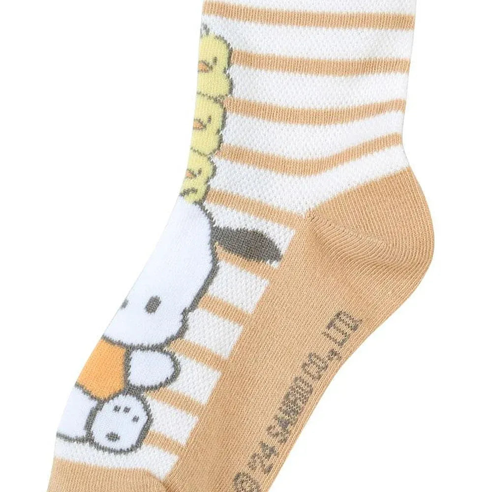 Sanrio Sneaker Socks Pochacco 13-15cm 3pairs