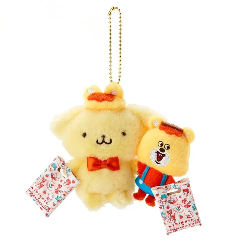 Sanrio Mascot Holder Pompompurin (SWIMMER x SANRIO CHARACTERS)