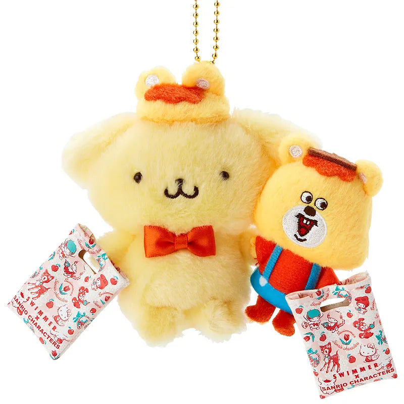 Sanrio Mascot Holder Pompompurin (SWIMMER x SANRIO CHARACTERS)