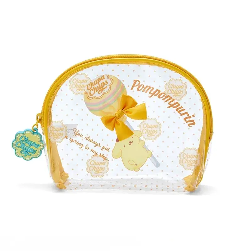 Sanrio Clear Pouch Pom Pom Purin Chupa Chups Collaboration