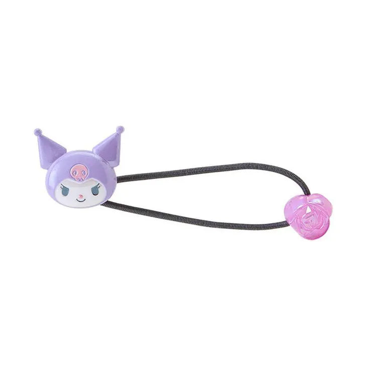 Sanrio Mascot Hair Tie Kuromi Purple