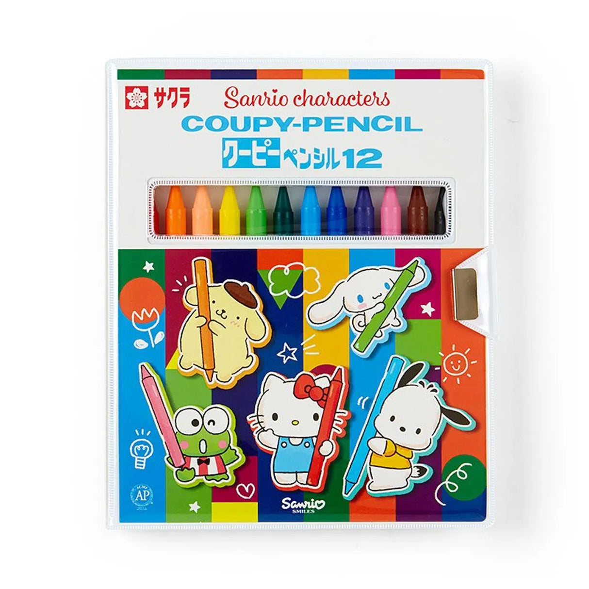 Sanrio Coupy Pencil 12 Color Set