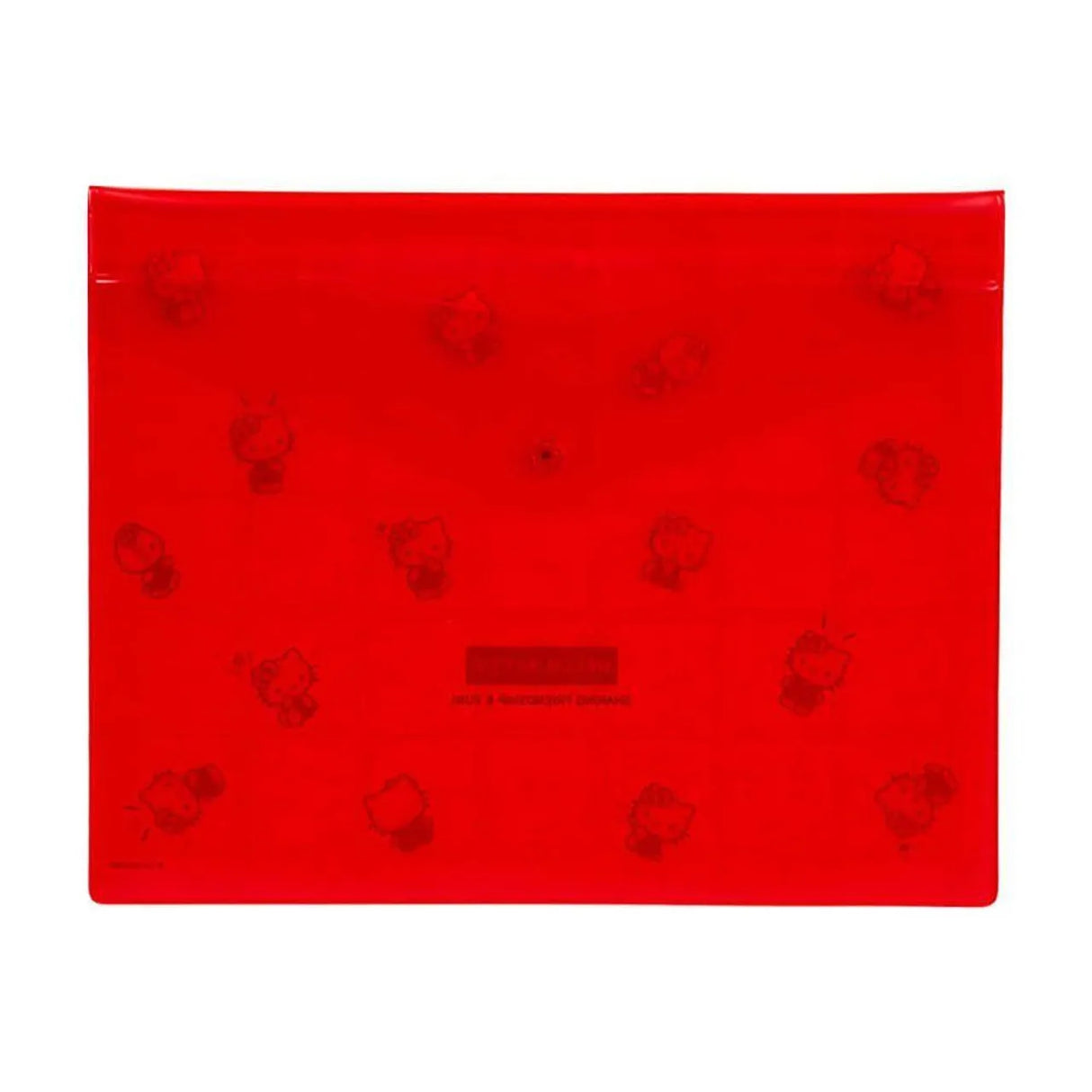 Sanrio Clear Flat Folder Hello Kitty Glitter