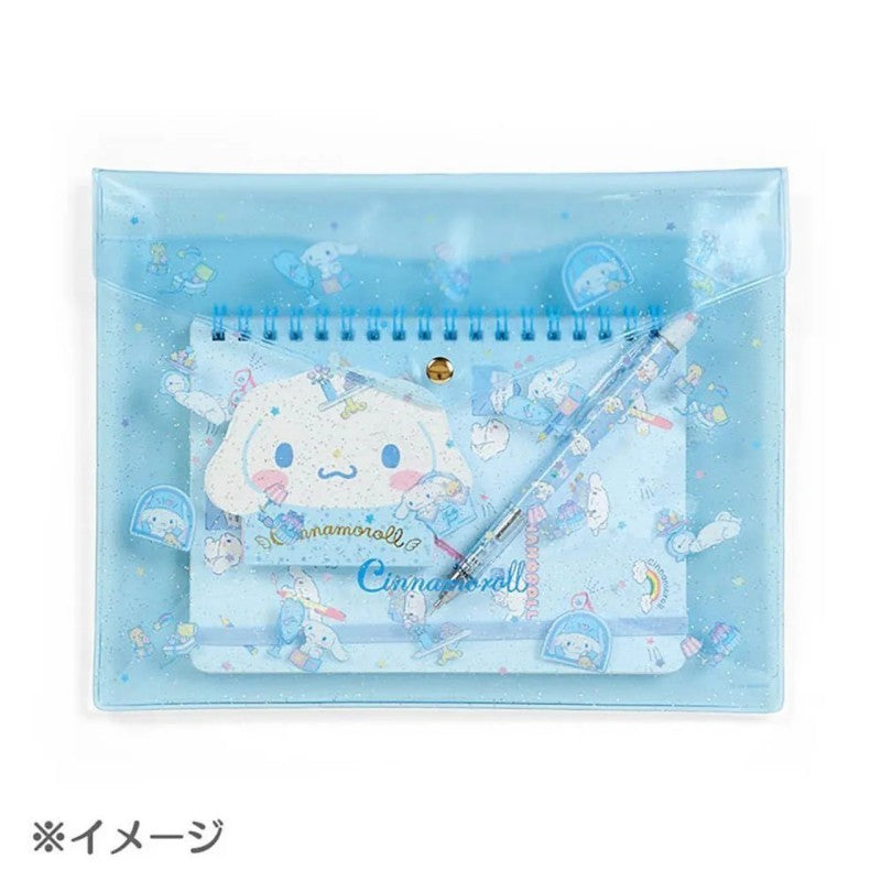 Sanrio Clear Flat Case Cinnamoroll
