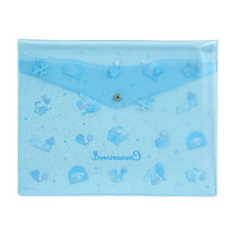 Sanrio Clear Flat Case Cinnamoroll