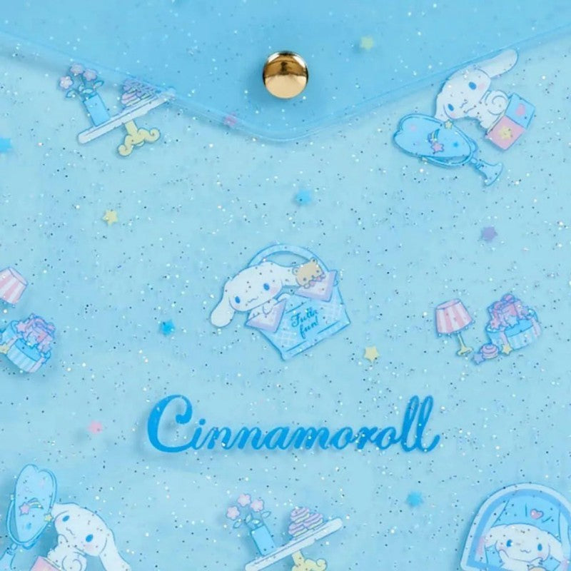 Sanrio Clear Flat Case Cinnamoroll