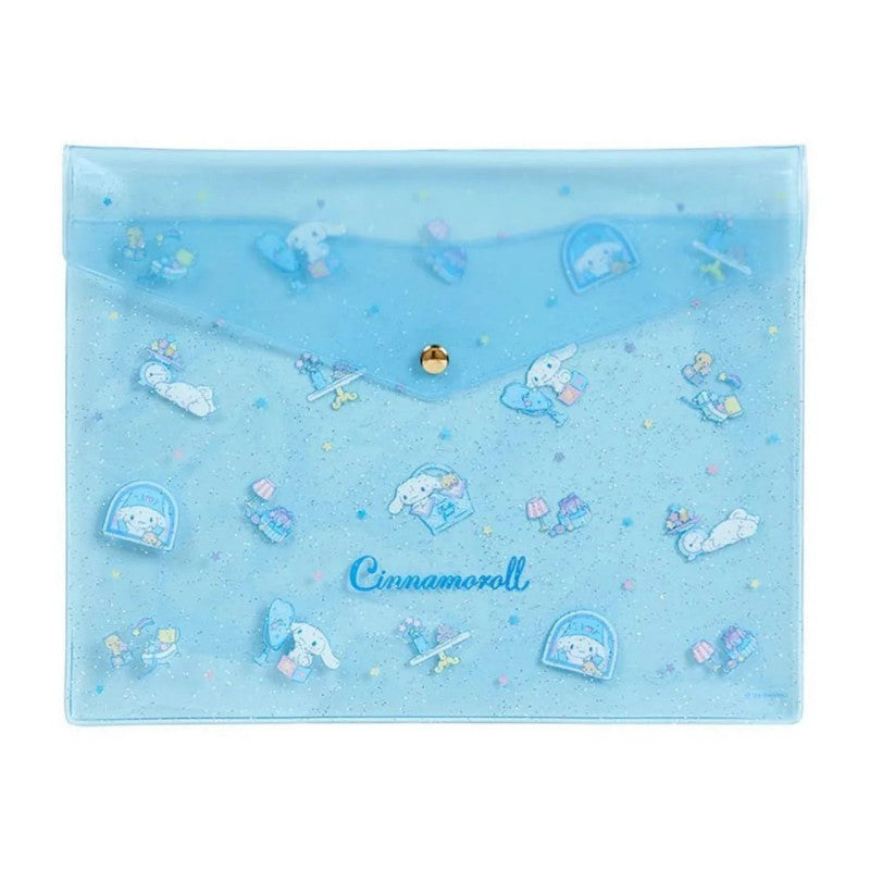 Sanrio Clear Flat Case Cinnamoroll