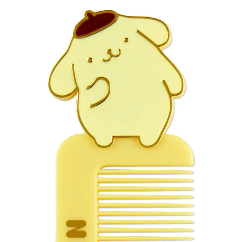 Sanrio Compact Comb with Case Pompompurin