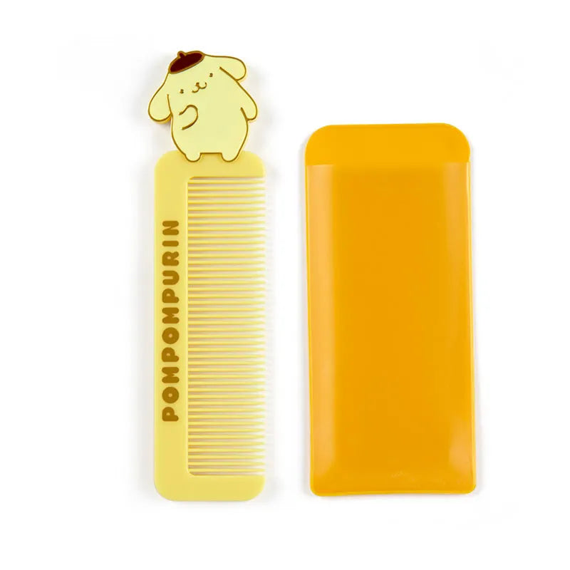 Sanrio Compact Comb with Case Pompompurin